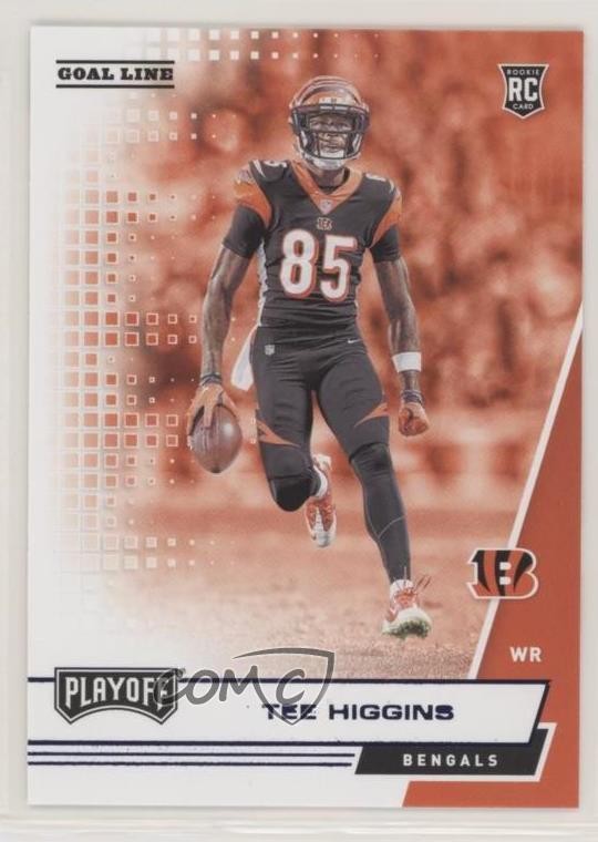 2020 Panini Playoff Rookies Goal Line Tee Higgins #210 Rookie RC 0jk3