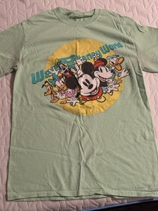 Disney Parks Walt Disney World Mint Green Fab 5 Size Small T-Shirt
