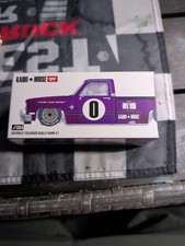 1/64 MINI GT KAIDO HOUSE #84 1983 CHEVROLET SILVERADO DUALLY PURPLE (SEALED)
