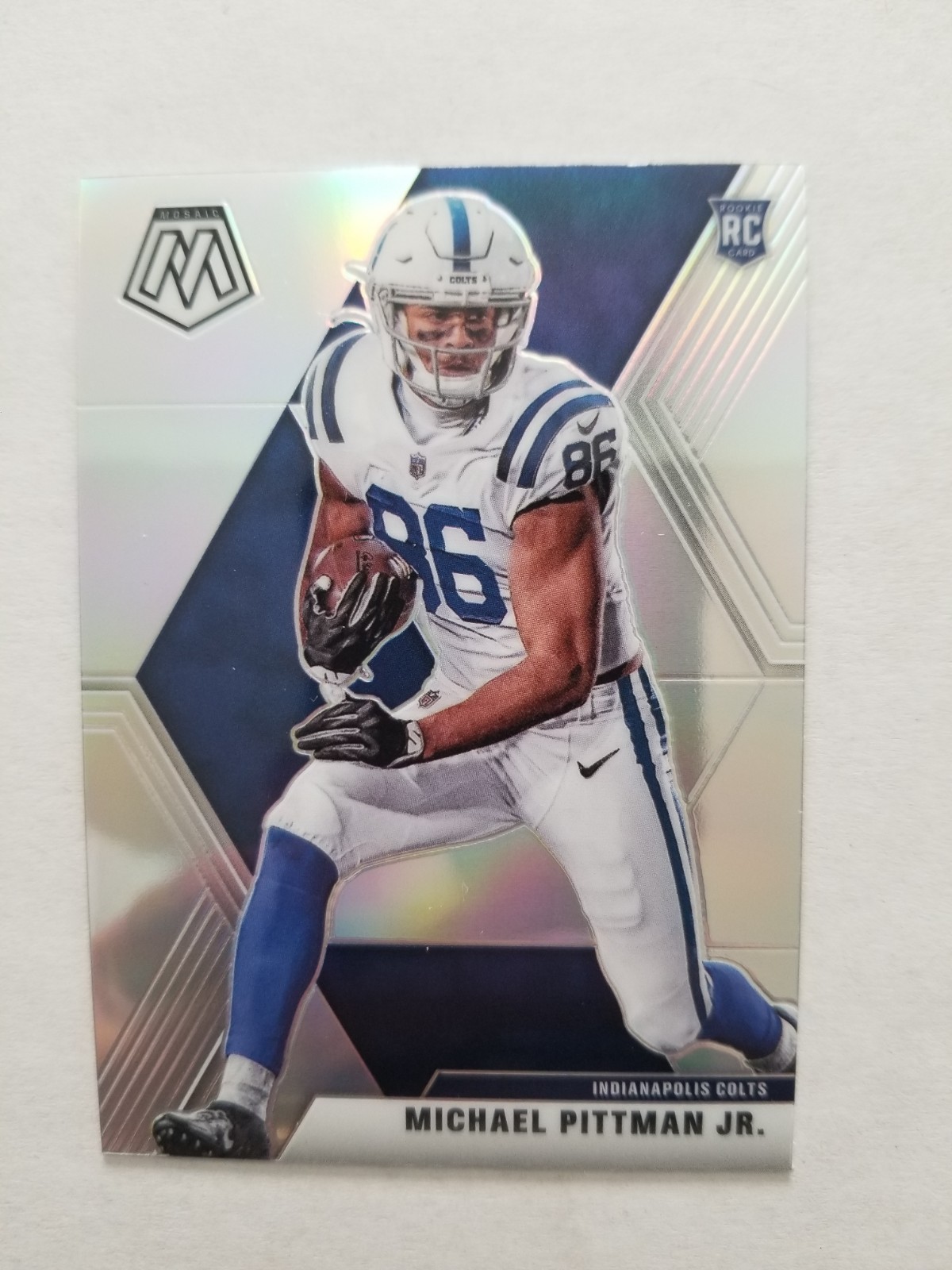 2020 Panini Mosaic Silver Prizm Michael Pittman Jr. #214 RC