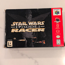 LucasArts Star Wars Episode I Racer Nintendo 64 N64 CIB Manual