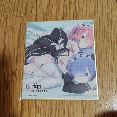 Re:ZERO -Starting Life in Another World- Rem Ram Illustration Card
