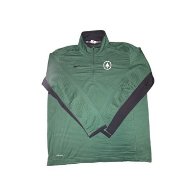 Nike Dri-FIT Elite Quarter Zip Pullover Green Black XL Men s Training Jacket