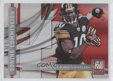 2009 Donruss Elite Zoning Commission Red 119/199 Santonio Holmes #7 0b5
