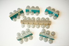 42 Sylvania Blue Dot Flashbulbs "Press 25" Bulbs, Clear