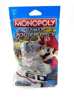 Monopoly Gamer Power Pack Super Mario Boo Token 2017 Nintendo Hasbro NIP