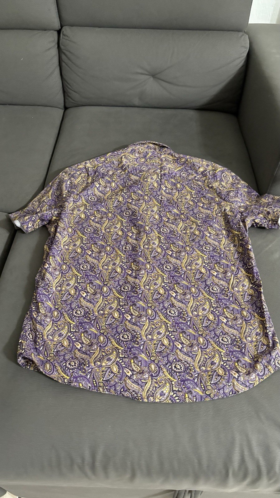 CONSEQUENCE Button Down  Shirt ,short Sleeve Pais… - image 4