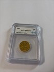 1883 Racketeer Nickel ICG CERTIFIED GENUINE Gold Plate Liberty 5C Coin — photo 1