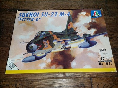 1994 Italeri# 047 1:72 Scale Model Kit - SUKHOI SU-22 M-4 ''FITTER-K'' - Unstarted