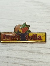 Anstecknadeln Pins Fruittella Logo mit Fr&uuml;chten aus emailliertem Metall