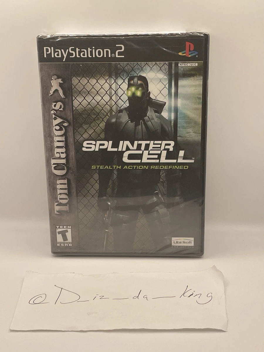 Press Kit Splinter Cell PS2 - Complet - Kit Presse Rare - Très Bon état