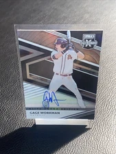 2020 Panini Elite Extra Edition Prospect Signatures #46 Gage Workman Rookie Auto