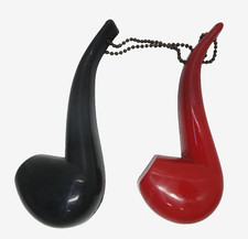 VINTAGE PIPE SHAPED PAIR OF STAINLESS-STEEL CHAIN NOVELTY JAPAN BOTTLE OPENERS