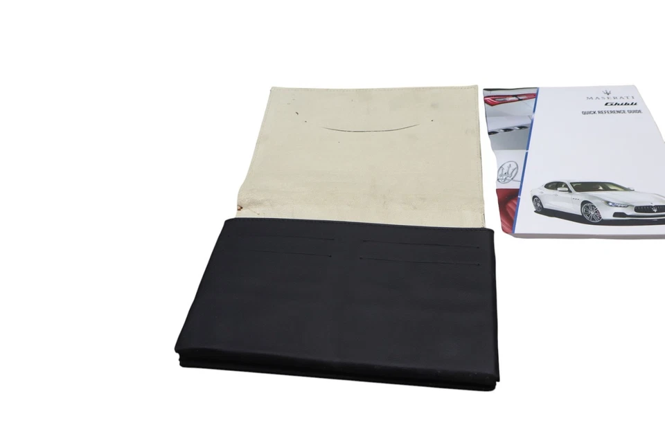 14-17 Maserati Ghibli Propietario Operador Usuario Guía de Reparación Manual Set Fabricante Original Foto 4 de 4