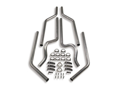 HOOKER HEADERS 16622HKR DUAL COMPETITION MANIFOLD BACK EXHAUST SYSTEM KIT