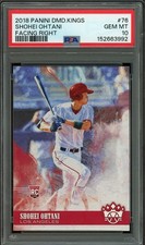 2018 Panini Diamond Kings #76 Shohei Ohtani PSA 10 Rookie RC