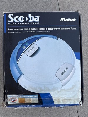 iRobot Scooba Model 5900 Robotic Floor Mopper Washing Scrubbing Robot Cleaner
