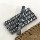 5 pc. 1/4" Carbide Deburring Cutting Die Grinding Burr Bits Accu-Tool USA, M0948