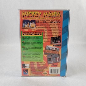 Mickey Mania: The Timeless Adventures of Mickey Mouse (Sega CD, 1994)- No Manual