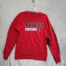 San Diego State Aztecs Shirt Mens Large Red NCAA College Russell Athletic