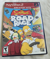 The Simpsons Road Rage Greatest Hits [PS2, Complete In Box, Tested: Working]