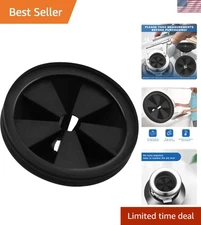 Easy Install 3-3/8 Inch Garbage Disposal Splash Guard - Noise Reduction Design