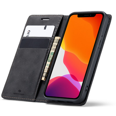Spacecase Wallet iPhone 12 Mini schwarz