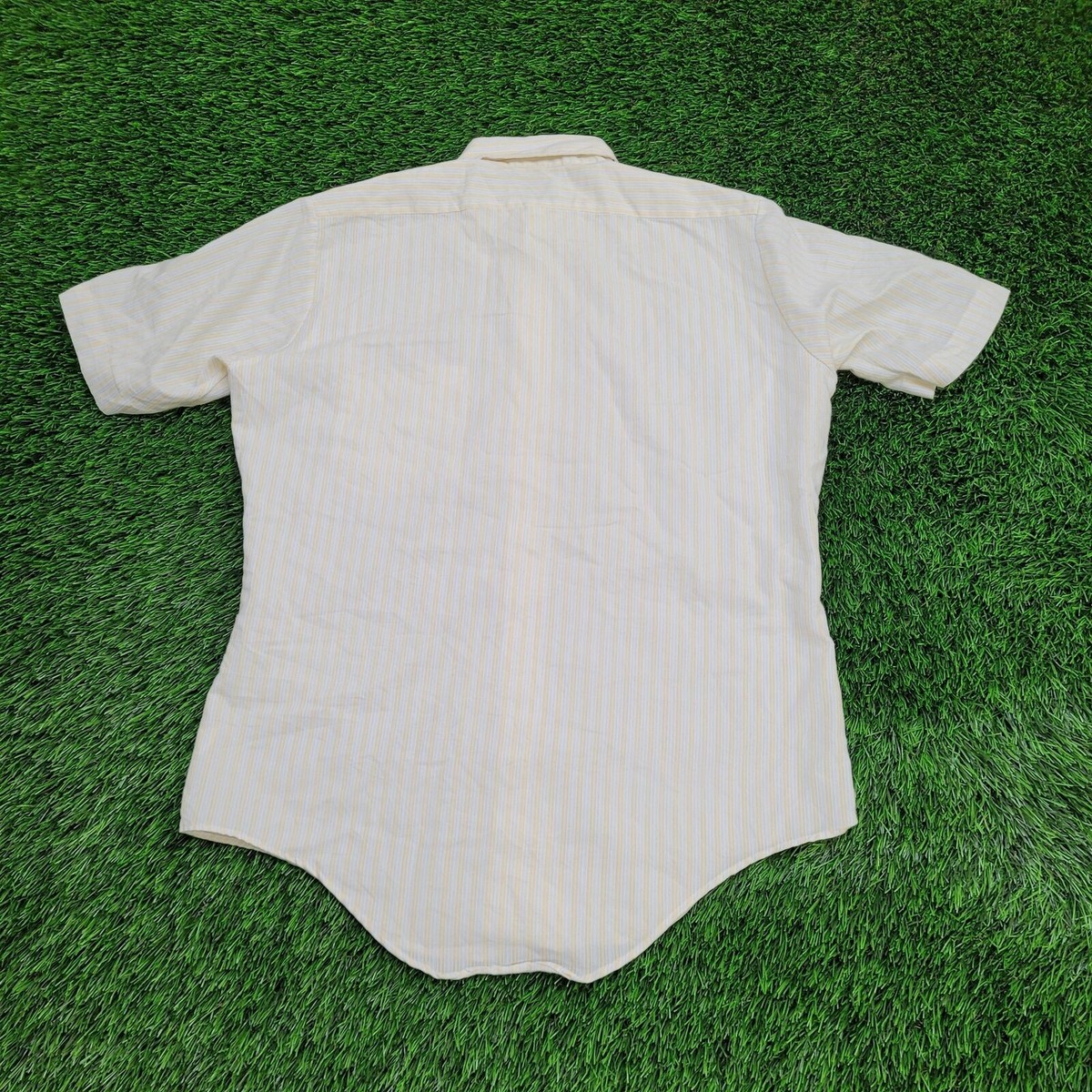 ナッツ80s'〜unknown vintage open collar Vintage 80s Arrow Kent Button Shirt Medium 22x30 Beige | eBay