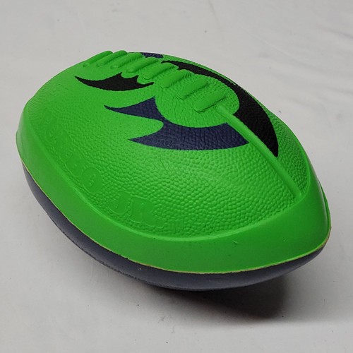 vtg 1996 Nerf Football Turbo Jr 8.5"  Foam Tonka HTF Green Blue Rare