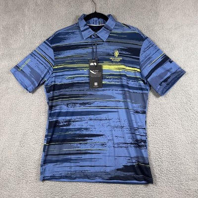 Old Course St Andrews Shirt Mens Medium Golf UV Protection Galvin Green Performa