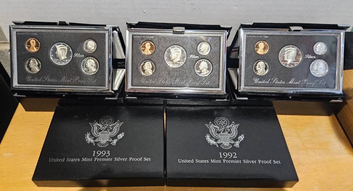 U.S. Mint Silver 1992 US Coin Proof Sets for sale | eBay