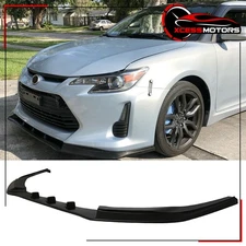 For 14-16 Scion tC V3 Style Unpainted Front Bumper Lip Lower Air Chin Spoiler PU