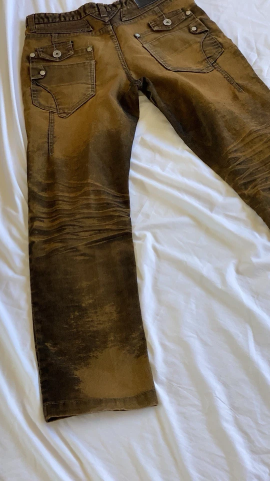 Pantalones Brooklyn Xpress para hombre talla 30x30 color oxidado con bolsillos Foto 3 de 4