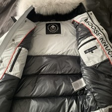 MOOSE KNUCKLES DAUNENJACKE FELLKRAGEN NEU+ETIK  NP: 545€ GR.XL Kids GR. S Frauen