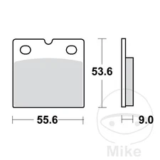 35849-Standard-Bremsbeläge ALTN: 7326572 kompatibel mit MOTO GUZZI CALIFORNIA 11