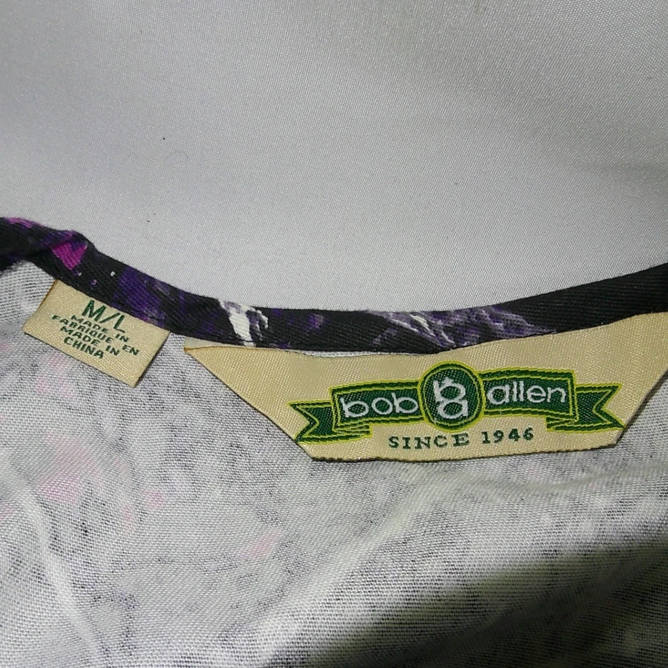 Bob Allen Womens Shooting Vest M/L Pink Camo Mesh Pockets Skeet Trap Hunting - Image 3 of 3