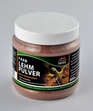 Terra Exotica Lehmpulver rot 800 g Bodenzusatz Terrarium Lehm Sand Mischung