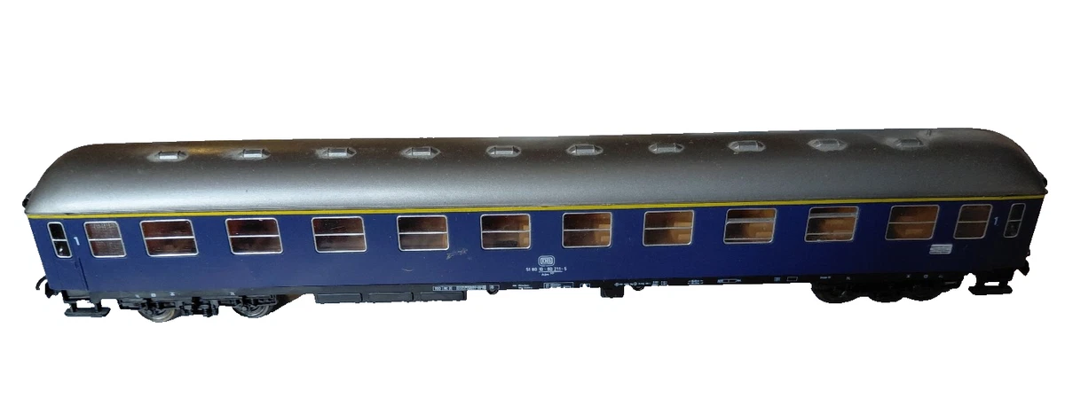 Roco 44747 Voiture Voyageurs 1ère Classe DB Bleu Foncé/crème - Neuf