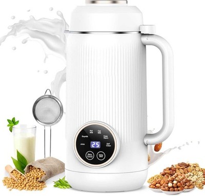 Máquina para preparar leche de frutos secos 7 en 1, 840 ml (28 oz) automática pa