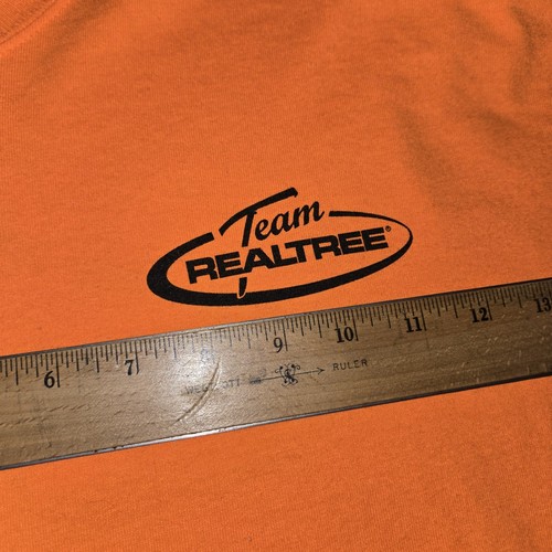 Team RealTree Blaze Orange Logo T-Shirt - Bild 3 von 5