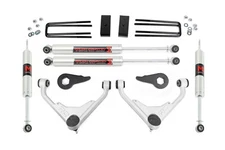 Rough Country 3" Lift Kit w/ M1 Shocks for 01-10 Silverado Sierra 2500HD 3500HD