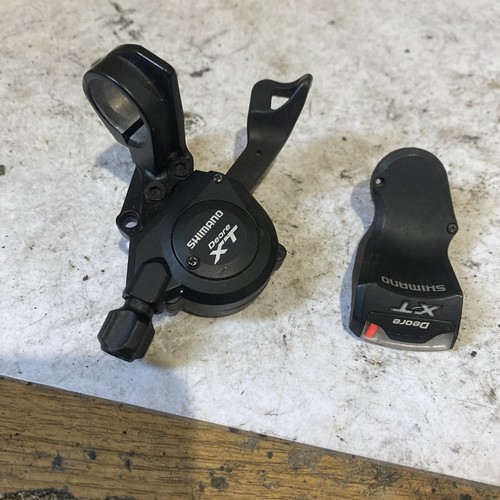 Shimano Deore XT SL-M770 3 Speed Trigger Shifter 22.2mm i-spec - Picture 2 of 4