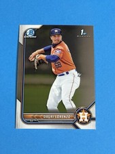 2022 Bowman Chrome Dauri Lorenzo 1st Bowman #BCP-11 Houston Astros (L)