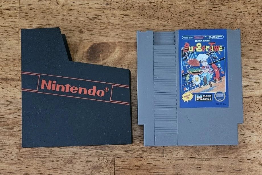 BurgerTime (NES, 1987) CIB - Mint -Tested - Image 2 of 4