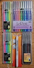 Marvy Uchida Le Pen Drawing Sets Cartooning Design Vivid Colors 0.1-0.3mm Japan 