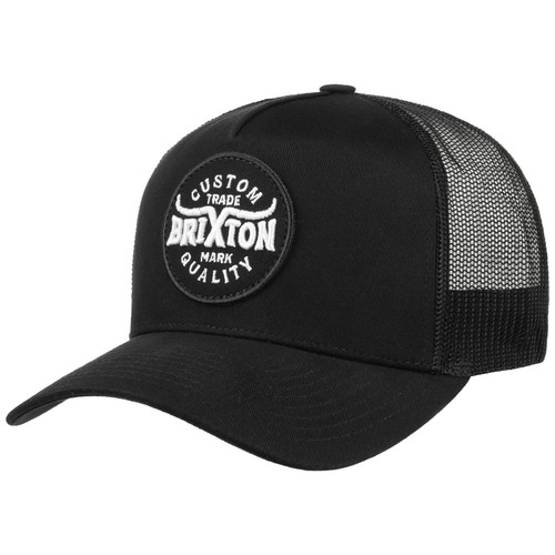 BRIXTON Round Logo Trucker Cap Basecap Baseballcap Truckercap Meshcap