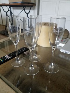 Lot de 4 Flutes à Champagne LAURENT PERRIER