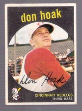 Venezuelan Topps Don Hoak #25 Cincinnati Reds BENCO VENEZUELA