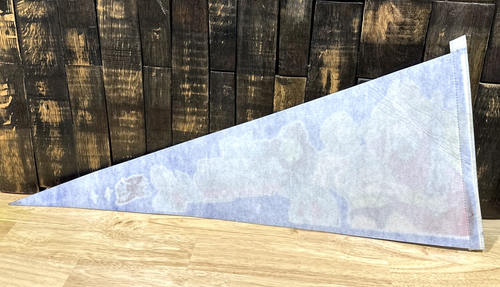 Masters of the Universe Power Tour Pennant Feltro Blu He-Man Scheletro 1987 MOTU - Foto 7 di 12