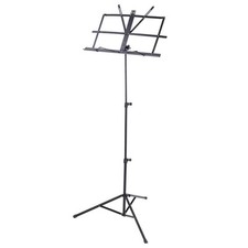 "SKY" Sturdy Folding Sheet Music Stand Carrying Bag Adjustable Foldable Black